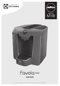 Bruksanvisning Electrolux ELM5000 Favola Easy Kaffemaskin