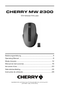 Manuale Cherry MW 2300 Mouse