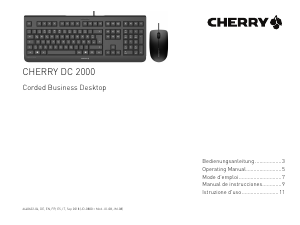 Manual de uso Cherry DC 2000 Teclado