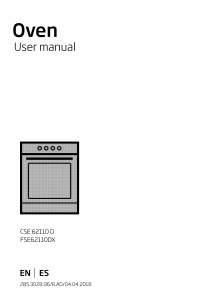 Manual de uso BEKO FSE62110DX Cocina