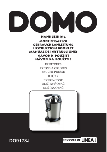 Mode d’emploi Domo DO9173J Presse-agrumes