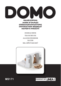 Manual Domo MS171 Bread Slicer