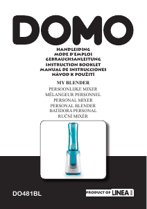 Handleiding Domo DO481BL Blender