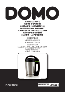 Mode d’emploi Domo DO498BL Blender