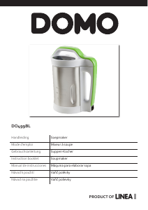 Mode d’emploi Domo DO499BL Blender