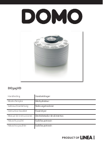 Manual de uso Domo DO325VD Deshidratador