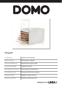 Manual Domo DO353VD Food Dehydrator