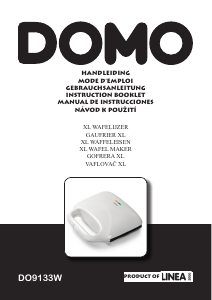 Bedienungsanleitung Domo DO9133W Kontaktgrill