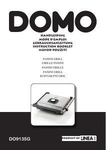 Bedienungsanleitung Domo DO9135G Kontaktgrill