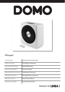 Manual de uso Domo DO7344H Calefactor