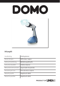Manual de uso Domo DO7056S Vaporizador de prendas