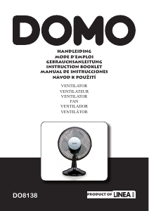 Manual de uso Domo DO8138 Ventilador