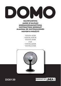 Manual Domo DO8139 Fan