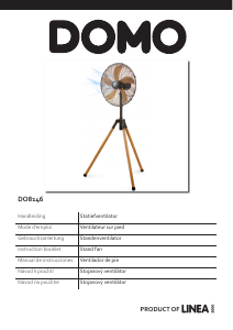 Manual de uso Domo DO8146 Ventilador