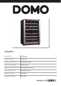 Handleiding Domo DO918WK Wijnklimaatkast
