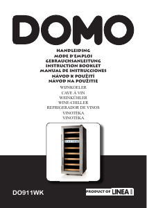 Manual de uso Domo DO911WK Vinoteca