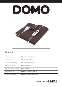 Manual Domo DO605ED Electric Blanket