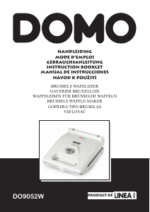 Handleiding Domo DO9052W Wafelijzer