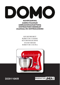 Manual Domo DO9116KR Stand Mixer