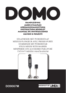 Mode d’emploi Domo DO9067M Mixeur plongeant