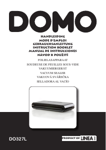 Handleiding Domo DO327L Vacumeermachine