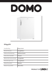 Manual de uso Domo DO937DV Congelador
