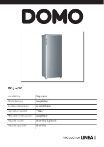 Manual Domo DO924DV Freezer