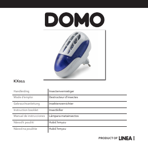 Manual de uso Domo KX011 Repelente electrónico las plagas