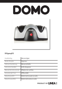 Manual Domo DO9204KS Knife Sharpener