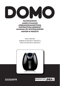 Manual de uso Domo DO509FR Freidora