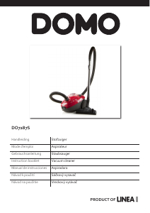 Manual Domo DO7287S Vacuum Cleaner