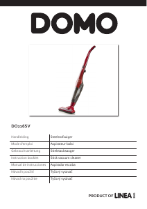 Manual Domo DO216SV Vacuum Cleaner