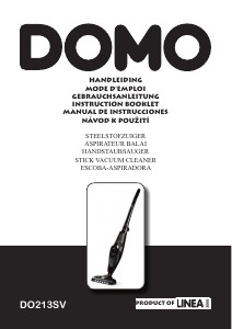 Manual Domo DO213SV Vacuum Cleaner