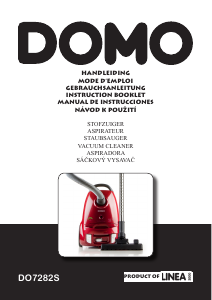 Manual Domo DO7282S Vacuum Cleaner