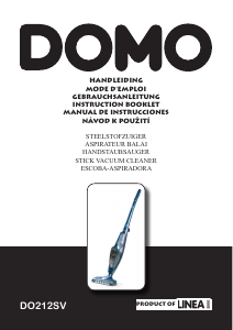 Manual Domo DO212SV Vacuum Cleaner