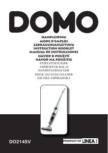 Manual Domo DO214SV Vacuum Cleaner