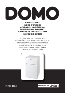 Mode d’emploi Domo DO910K Réfrigérateur combiné