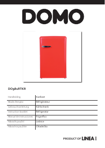 Manual de uso Domo DO981RTKR Refrigerador