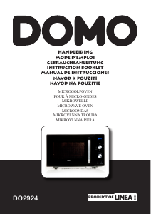 Bedienungsanleitung Domo DO2924 Mikrowelle
