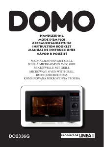 Manual Domo DO2336G Microwave