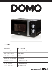 Manual Domo DO2420 Microwave