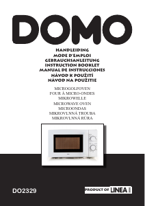 Manual Domo DO2329 Microwave