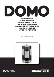 Manual de uso Domo DO497WK Hervidor