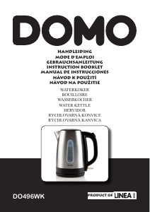 Manual de uso Domo DO496WK Hervidor