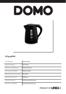 Manual Domo DO9198WK Kettle