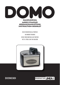 Bedienungsanleitung Domo DO9030I Eismaschine