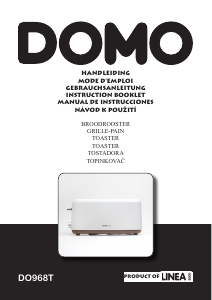 Bedienungsanleitung Domo DO968T Toaster
