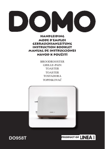 Manual Domo DO958T Toaster