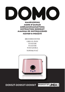 Manual Domo DO956T Toaster