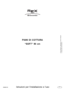 Manuale Electrolux-Rex PX95BOV Piano cottura